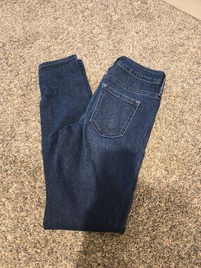 Athleta Dark Wash Skinny Jeans 0
